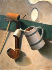 After Peto, Palette, Mug and Pipes