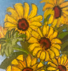 Sunflowers by the Sea