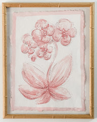 Pink Toile Orchid No. 1