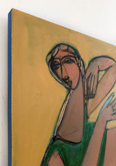 Woman Bather in Green