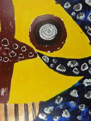 Yellow & Turquoise Fish