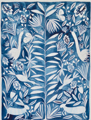 Garden, Indigo Series 02