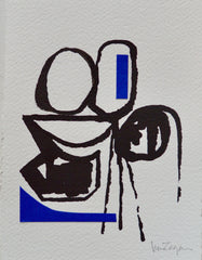 Collage Ink Study No. 3