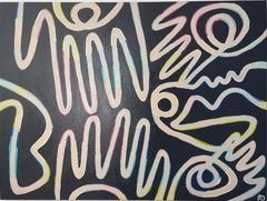 Fingers & Faces in Black White & Rainbow