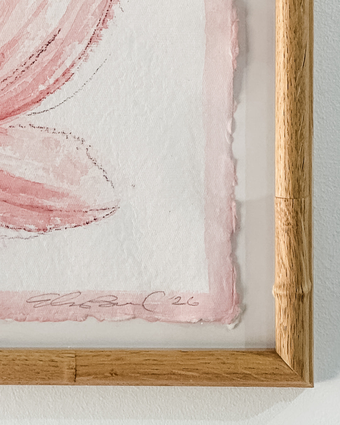 Pink Toile Orchid No. 1