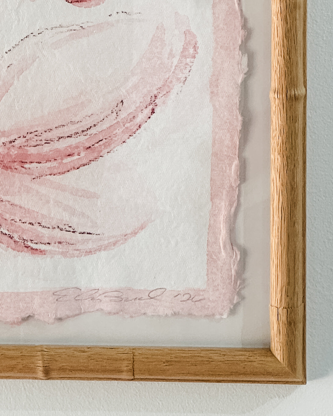 Pink Toile Orchid No. 2