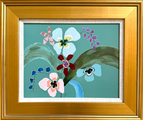 Fabled Floral in Jade