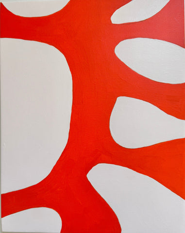 Orange Pink Pattern 1