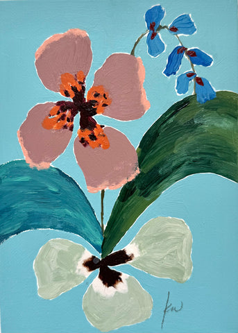 Fabled Floral in Hibiscus 2