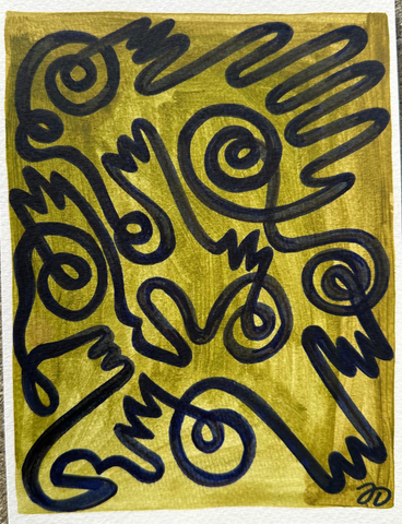 Mini Fingers and Faces in Green