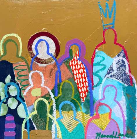 Calico Crowd - Mustard