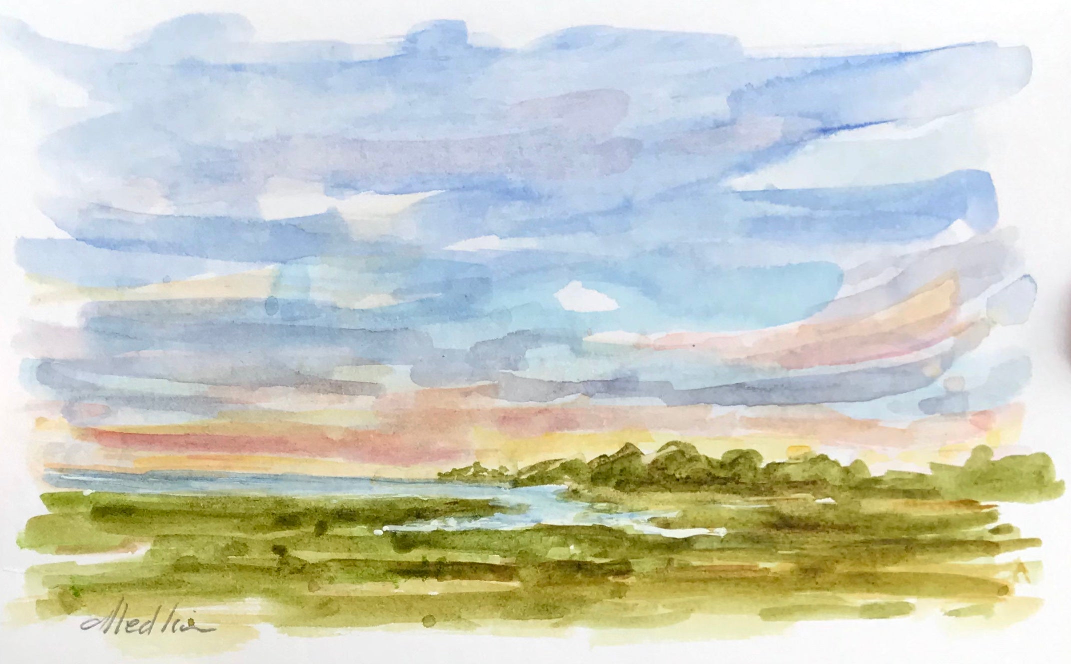 Colorful Skies IV