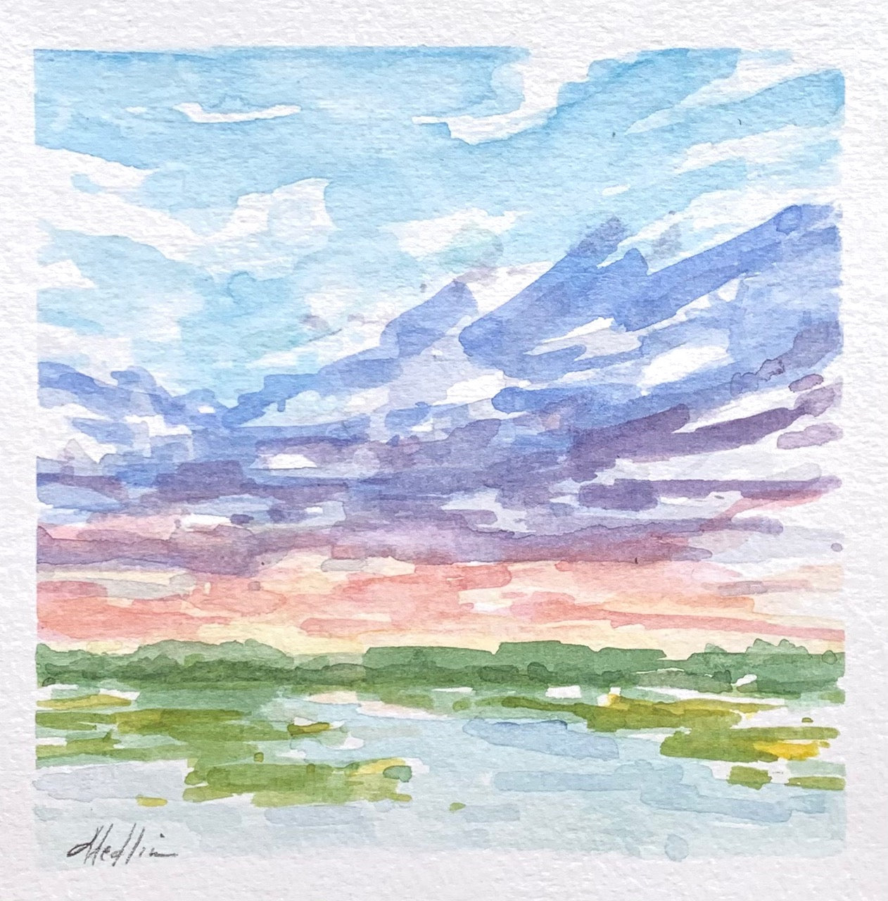 Colorful Skies VI