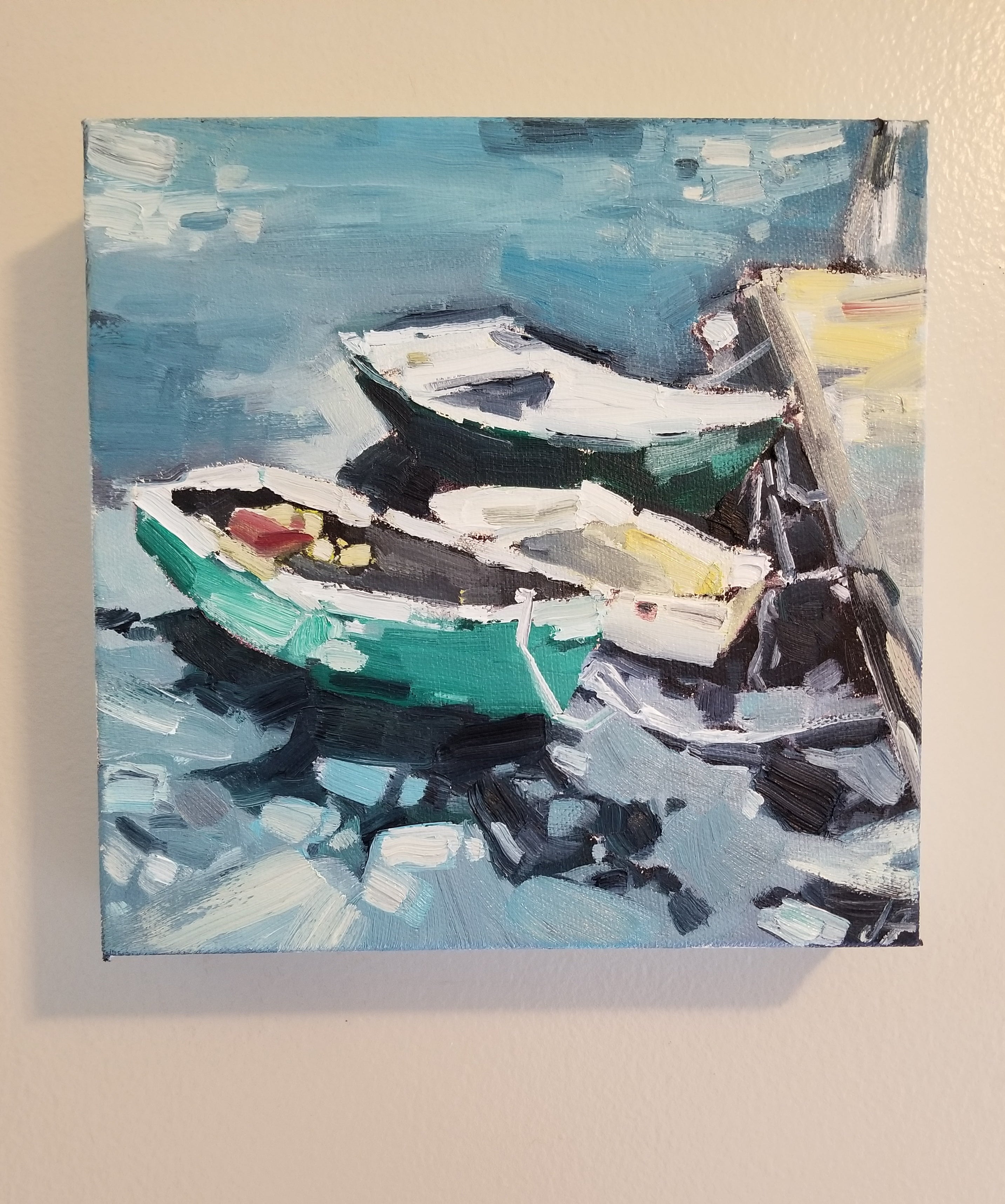 Three Boats Waiting