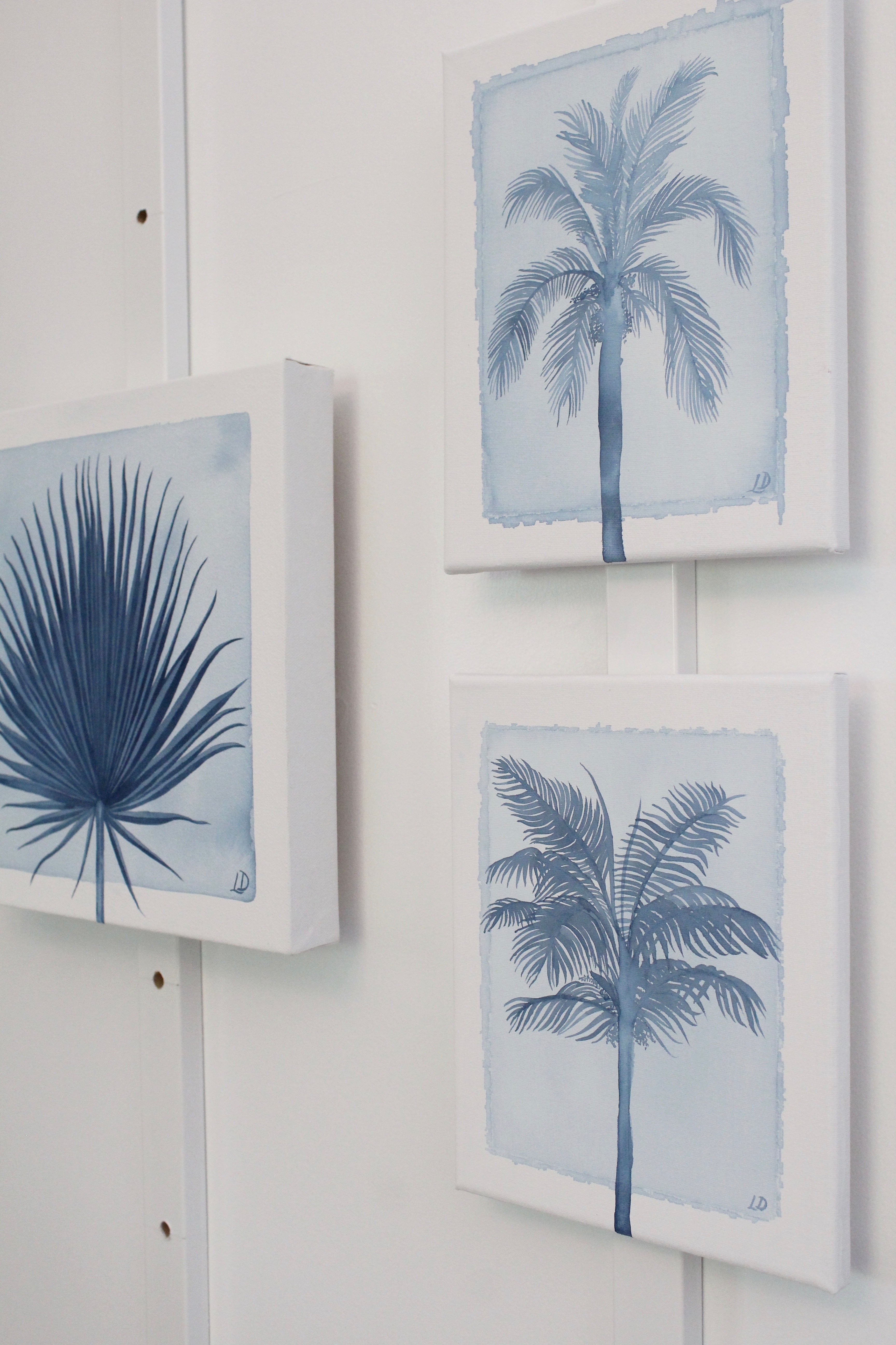 Indigo Palm I