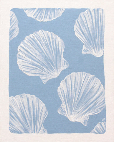 Scallop Shell Applique :: Stroll on the Beach Collection – Wee
