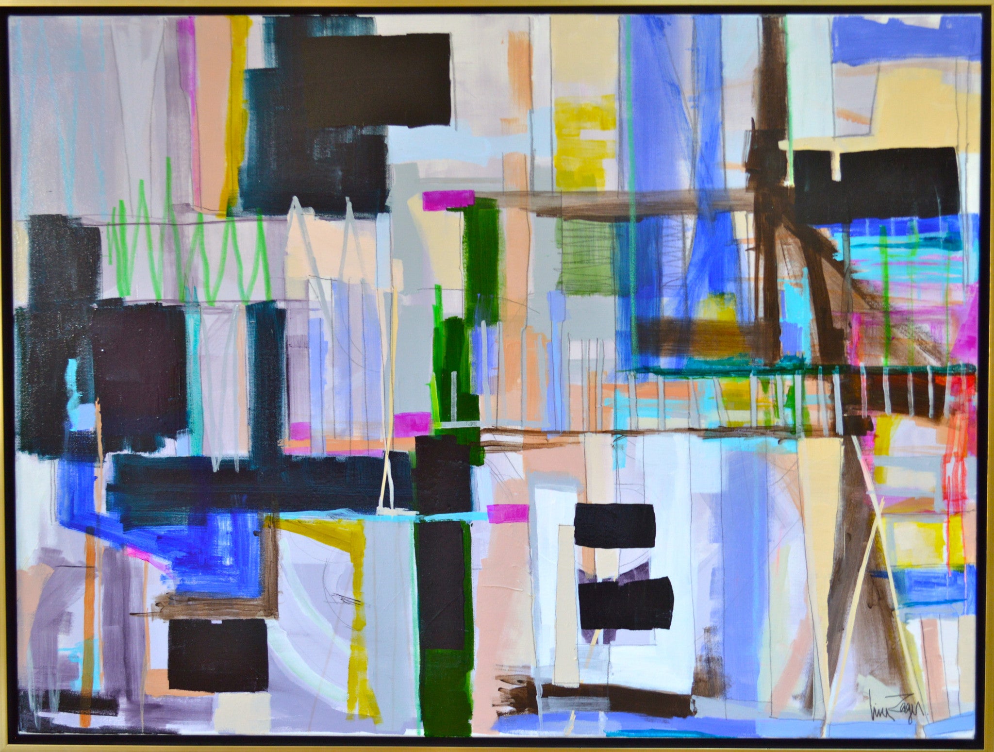 Mixed Media on Canvas 1