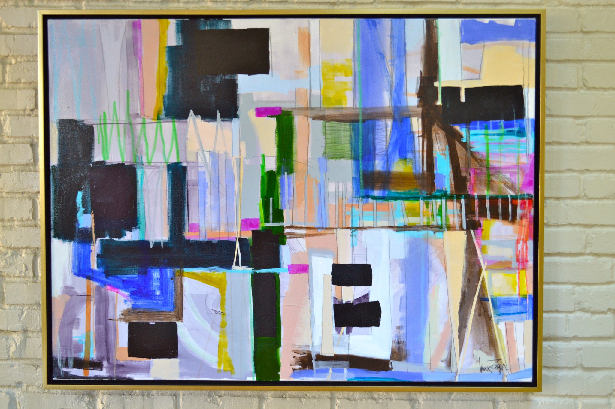 Mixed Media on Canvas 1