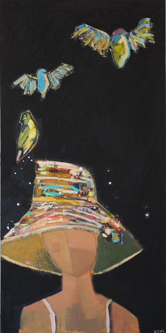 Sunhat and Birds