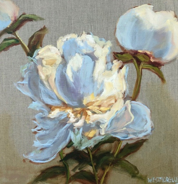 Sunlit Peony