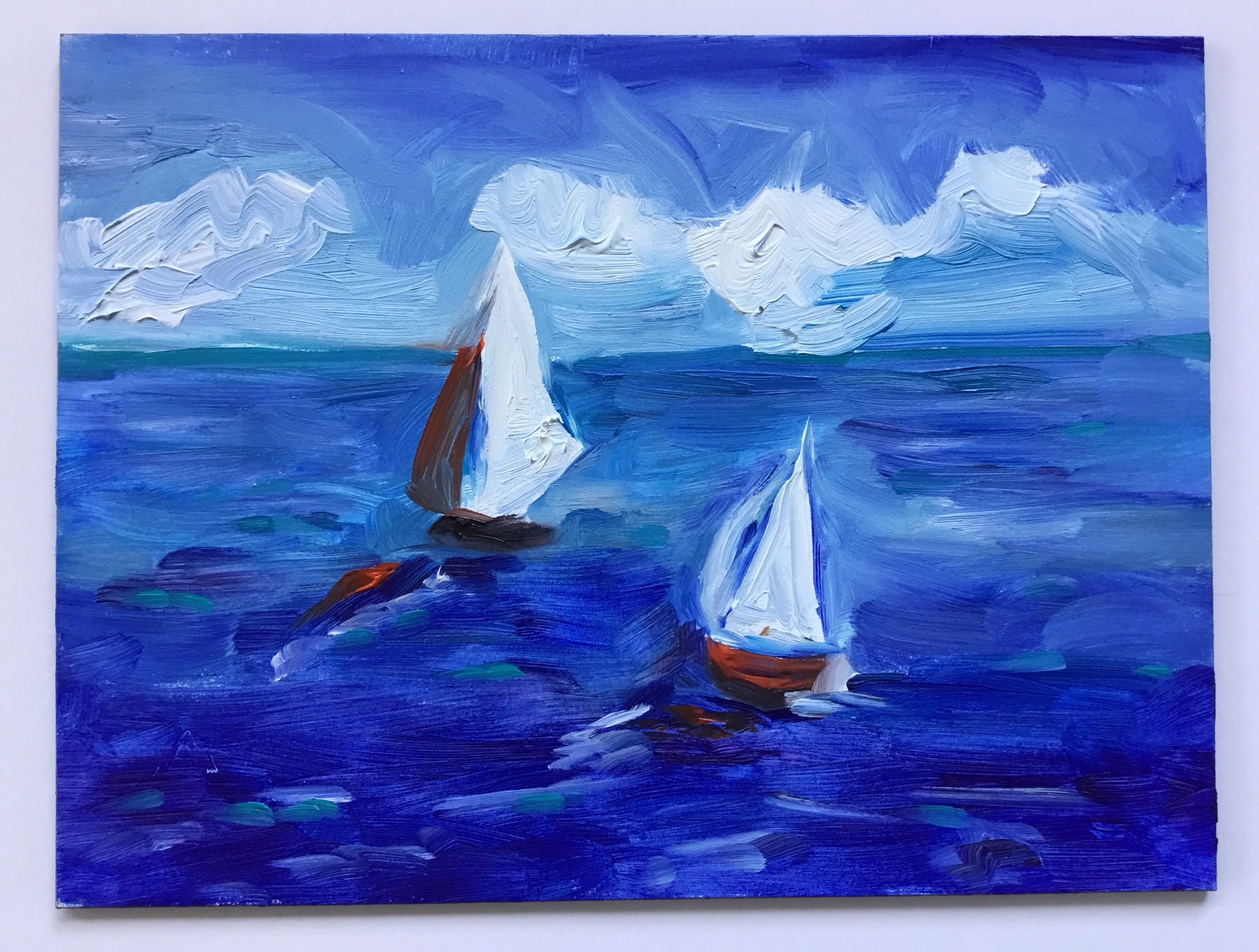 Sailing On The Ocean Blue