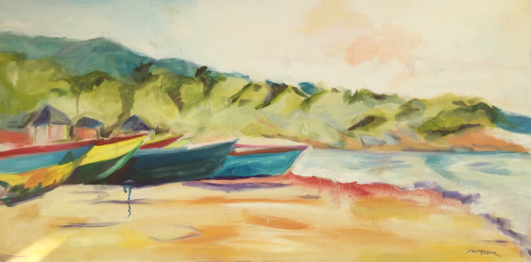 Boats at Little Ochie