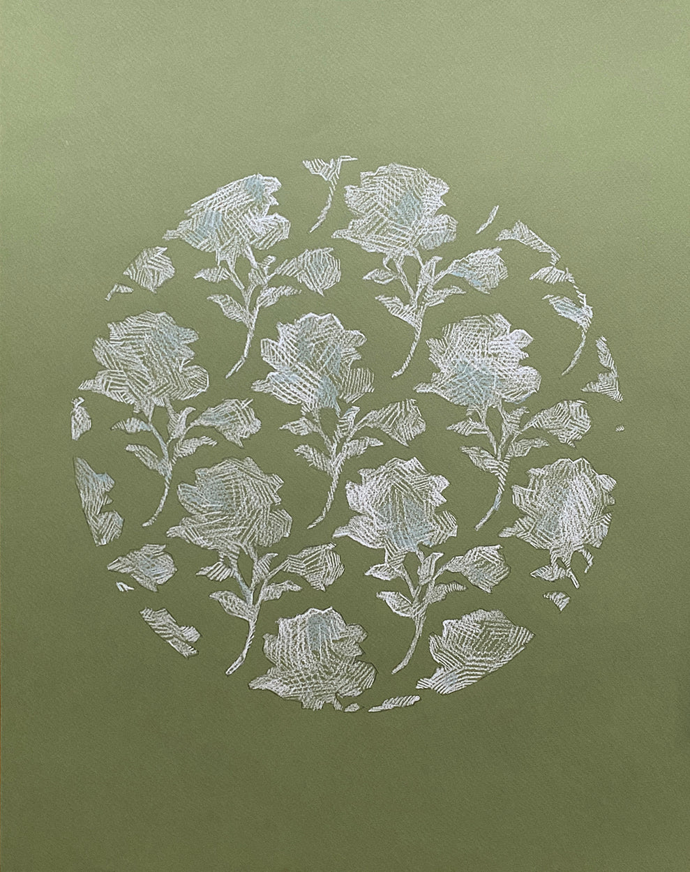 Green Rose Disk